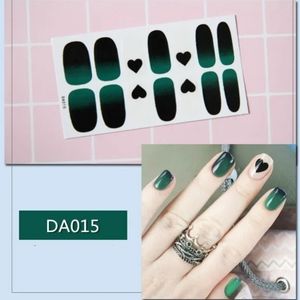 ⭐4/$15 Black and Green Ombre Nail Wraps